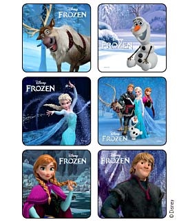 Frozen Reward Stickers