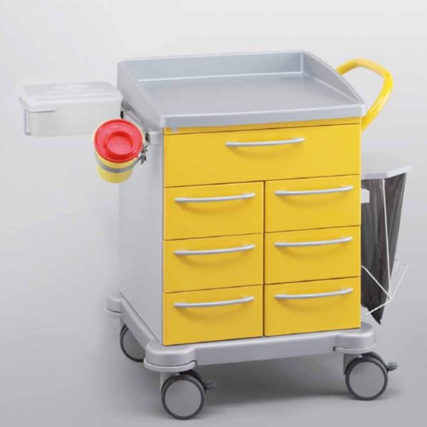 dressing and treatment trolley